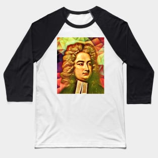 Jonathan Swift Snow Portrait | Jonathan Swift Artwork 15 Baseball T-Shirt